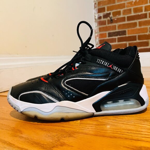 Nike Air Jordan CZ4166-010 Point Lane Men’s Size 13 Black Cement Sports Sneakers - Picture 6 of 16